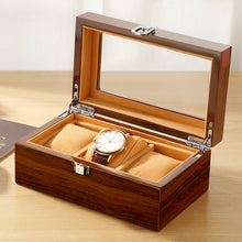 Load image into Gallery viewer, Wooden Watch Display Box