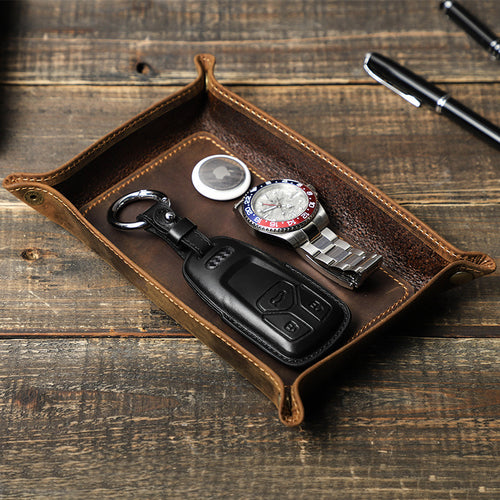 Leather Valet Tray